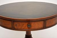 Antique Regency Style Mahogany & Leather Drum Table (5 of 9) Antique Regency Style Mahogany & Leather Drum Table (5 of 9)
