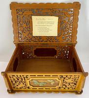 Unusual Pierced Box with Enamel Butterflies c.1920 (8 of 10) Unusual Pierced Box with Enamel Butterflies c.1920 (8 of 10)