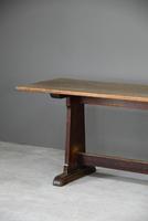 Early 20th Century Oak Refectory Table (2 of 10) Early 20th Century Oak Refectory Table (2 of 10)
