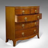 Antique Bow Front Chest of Drawers, English, Mahogany, Tallboy, Victorian, 1870 (7 of 12) Antique Bow Front Chest of Drawers, English, Mahogany, Tallboy, Victorian, 1870 (7 of 12)