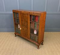 Burr Walnut Bookcase/Side Cabinet (7 of 15) Burr Walnut Bookcase/Side Cabinet (7 of 15)