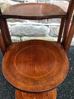 Antique Edwardian Inlaid Mahogany Stand (8 of 11) Antique Edwardian Inlaid Mahogany Stand (8 of 11)