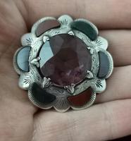 Victorian Scottish Agate & Amethyst Brooch, Sterling Silver (10 of 11) Victorian Scottish Agate & Amethyst Brooch, Sterling Silver (10 of 11)