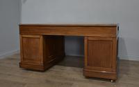 Antique Victorian 5ft Mahogany Pedestal Desk (7 of 7) Antique Victorian 5ft Mahogany Pedestal Desk (7 of 7)