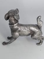 Silver Plate 19thcentury Hound Pounce Pot (3 of 9) Silver Plate 19thcentury Hound Pounce Pot (3 of 9)