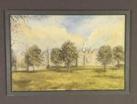 Oil on Canvas Countryhouse Scene Signed (2 of 8) Oil on Canvas Countryhouse Scene Signed (2 of 8)