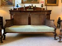 19th Century Antique Mahogany Upholstered 3 Piece Bergere Sofa Suite Armchairs Settee (6 of 15) 19th Century Antique Mahogany Upholstered 3 Piece Bergere Sofa Suite Armchairs Settee (6 of 15)