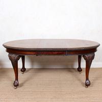 Oak Dining Table & 6 Chairs Telescopic 19th Century (13 of 19) Oak Dining Table & 6 Chairs Telescopic 19th Century (13 of 19)