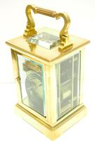 Good Antique French 8-day Carriage Clock Bevelled Case Large Dial & Carry Handle (11 of 13) Good Antique French 8-day Carriage Clock Bevelled Case Large Dial & Carry Handle (11 of 13)