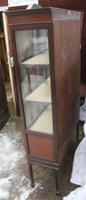 1900s Mahogany 2 Door China Cabinet with Dome Top (2 of 5) 1900s Mahogany 2 Door China Cabinet with Dome Top (2 of 5)