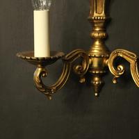 French Pair of Gilded Antique Wall Lights (7 of 10) French Pair of Gilded Antique Wall Lights (7 of 10)