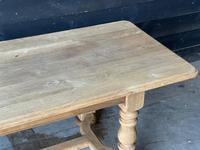 French Bleached Oak Refectory Farmhouse Dining Table (5 of 26) French Bleached Oak Refectory Farmhouse Dining Table (5 of 26)