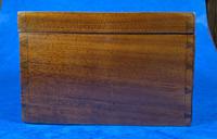 George III Solid Mahogany Box With Wonderful Inlaid Panels (13 of 18) George III Solid Mahogany Box With Wonderful Inlaid Panels (13 of 18)