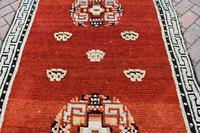 Antique Tibetan small carpet 229x121cm (4 of 6) Antique Tibetan small carpet 229x121cm (4 of 6)
