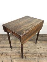 Small Victorian Welsh Oak Pembroke Table (10 of 18) Small Victorian Welsh Oak Pembroke Table (10 of 18)