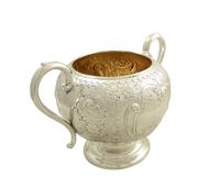 Antique Victorian Sterling Silver 2 Handle Bowl 1896 (6 of 9) Antique Victorian Sterling Silver 2 Handle Bowl 1896 (6 of 9)