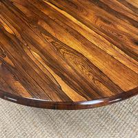 Large Circular Rosewood Antique Dining Table (5 of 8) Large Circular Rosewood Antique Dining Table (5 of 8)