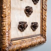 5 Carved Heads in Gilt Frame (6 of 10) 5 Carved Heads in Gilt Frame (6 of 10)