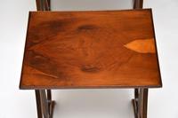 Antique Regency Style Yew Wood Nest of Tables (6 of 8) Antique Regency Style Yew Wood Nest of Tables (6 of 8)