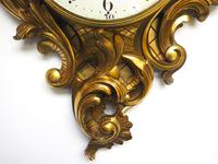 Impressive French Carved Cartel Wall Clock 8 Day Movement Scrolling leaf design 84cm High (12 of 13) Impressive French Carved Cartel Wall Clock 8 Day Movement Scrolling leaf design 84cm High (12 of 13)