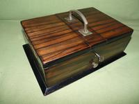 Macassar Ebony Jewellery / Trinket / Cigar Box c.1900 (4 of 11) Macassar Ebony Jewellery / Trinket / Cigar Box c.1900 (4 of 11)