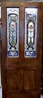 Victorian Art Nouveau Stained Glass Panel Door (4 of 9) Victorian Art Nouveau Stained Glass Panel Door (4 of 9)