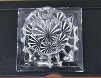 Heavy Art Deco Cut Crystal Paper Weight, Numbered Limited Edition (4 of 6) Heavy Art Deco Cut Crystal Paper Weight, Numbered Limited Edition (4 of 6)