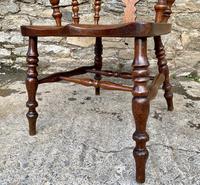 Pair of Antique Broad Arm Windsor Chairs (16 of 28) Pair of Antique Broad Arm Windsor Chairs (16 of 28)
