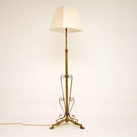 Antique Brass Rise & Fall Floor Lamp Stand (2 of 10) Antique Brass Rise & Fall Floor Lamp Stand (2 of 10)