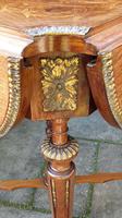Exceptional 19th Century Marquetry Drop-leaf Centre Table (4 of 9) Exceptional 19th Century Marquetry Drop-leaf Centre Table (4 of 9)