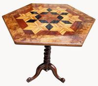 A Wonderful Quality Victorian Hexagonal Specimen Table (4 of 5) A Wonderful Quality Victorian Hexagonal Specimen Table (4 of 5)