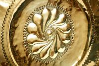 Large Antique Circular Brass Alms Dish (2 of 4) Large Antique Circular Brass Alms Dish (2 of 4)