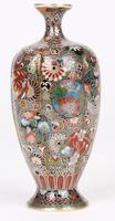 Oriental, Chinese / Japanese Exceptional Silver Metal Cloisonne Vase (4 of 25) Oriental, Chinese / Japanese Exceptional Silver Metal Cloisonne Vase (4 of 25)