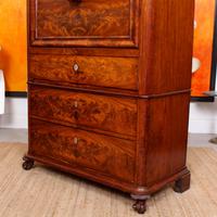 Biedermeier Secretaire Bureau Danish 19th Century Flame Mahogany (8 of 19) Biedermeier Secretaire Bureau Danish 19th Century Flame Mahogany (8 of 19)