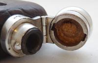 Small 1930 Silver Plate Plated Crocodile Skin Bound Glass Hip Flask James Dixon (7 of 8) Small 1930 Silver Plate Plated Crocodile Skin Bound Glass Hip Flask James Dixon (7 of 8)