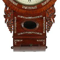 Rosewood Double Fusee Wall Clock (4 of 6) Rosewood Double Fusee Wall Clock (4 of 6)