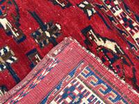 Antique Yomut Chuval Rug (4 of 4) Antique Yomut Chuval Rug (4 of 4)