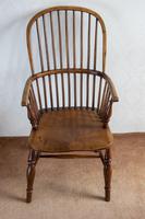 Early 19th Century Hoop-back Windsor Chair in Ash (3 of 4) Early 19th Century Hoop-back Windsor Chair in Ash (3 of 4)