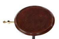 Victorian Brass & Iron Telescopic Circular Mahogany Top Table (4 of 6) Victorian Brass & Iron Telescopic Circular Mahogany Top Table (4 of 6)
