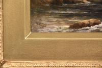 Oil Painting by William Ward Gill “A North Wales Bridge” (4 of 5) Oil Painting by William Ward Gill “A North Wales Bridge” (4 of 5)