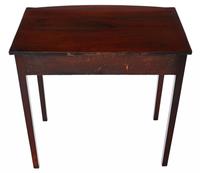 19th Century Mahogany Bow Front Writing Desk Dressing Table (5 of 6) 19th Century Mahogany Bow Front Writing Desk Dressing Table (5 of 6)