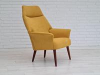Erhardsen & Andersen, completely renovated high-backed Danish armchair, 60s (9 of 12) Erhardsen & Andersen, completely renovated high-backed Danish armchair, 60s (9 of 12)