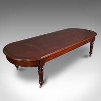 Large 8 Seat Antique Library Table, Mahogany, Boardroom, Dining, Victorian, 1850 (6 of 6) Large 8 Seat Antique Library Table, Mahogany, Boardroom, Dining, Victorian, 1850 (6 of 6)