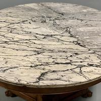 Large French Empire Marble Top Gueridon Table (4 of 8) Large French Empire Marble Top Gueridon Table (4 of 8)