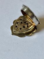 Antique Silver Victorian Vinaigrette Birmingham 1846 Francis Clark