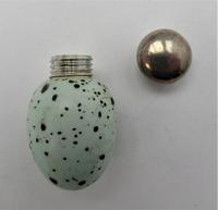 James Macintyre / Sanders & Shepherd Porcelain Egg Scent BOTTLE Silver Top 1888 (5 of 8) James Macintyre / Sanders & Shepherd Porcelain Egg Scent BOTTLE Silver Top 1888 (5 of 8)