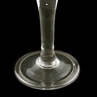 18th Century Folded Foot George II Wine Glass (3 of 7) 18th Century Folded Foot George II Wine Glass (3 of 7)