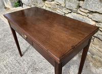Antique Georgian Mahogany Fold Over Tea Table (10 of 27) Antique Georgian Mahogany Fold Over Tea Table (10 of 27)