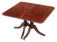 Georgian C1810 Mahogany Extending Pedestal Dining Table 19th Century (8 of 9) Georgian C1810 Mahogany Extending Pedestal Dining Table 19th Century (8 of 9)