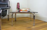 Pieff Kadia Chrome & Smoked Glass Side / Coffee Table (2 of 11) Pieff Kadia Chrome & Smoked Glass Side / Coffee Table (2 of 11)